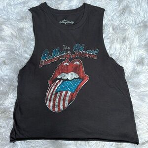 The Rolling Stones Red White & Blue Graphic Tank